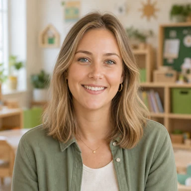 Portrait von Sarah K., Erzieherin und KitaPrep Nutzerin